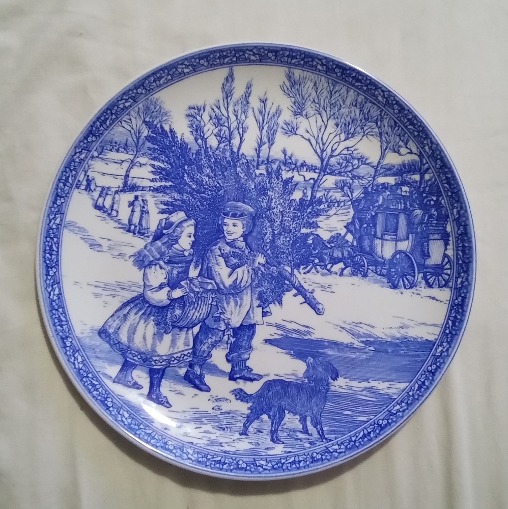 THE SPODE BLUE ROOM COLLECTION PLATE #1